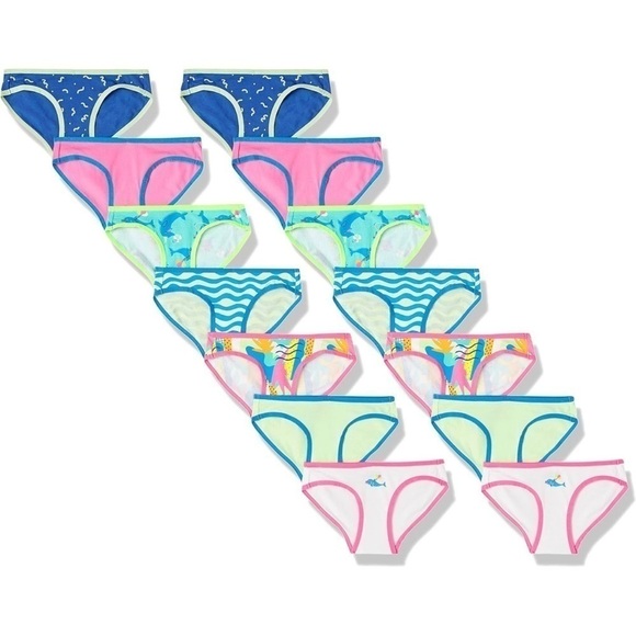 Girls' Bikini Underwear, Multipacks - Picture 1 of 2